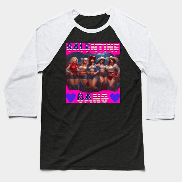 Galentine gang Baseball T-Shirt by sailorsam1805